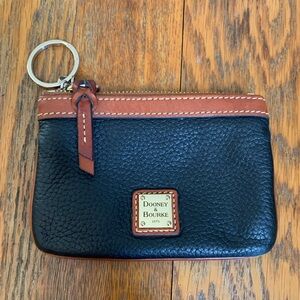 Dooney & Bourke Pebble Grain Leather Small Coin Case Classic